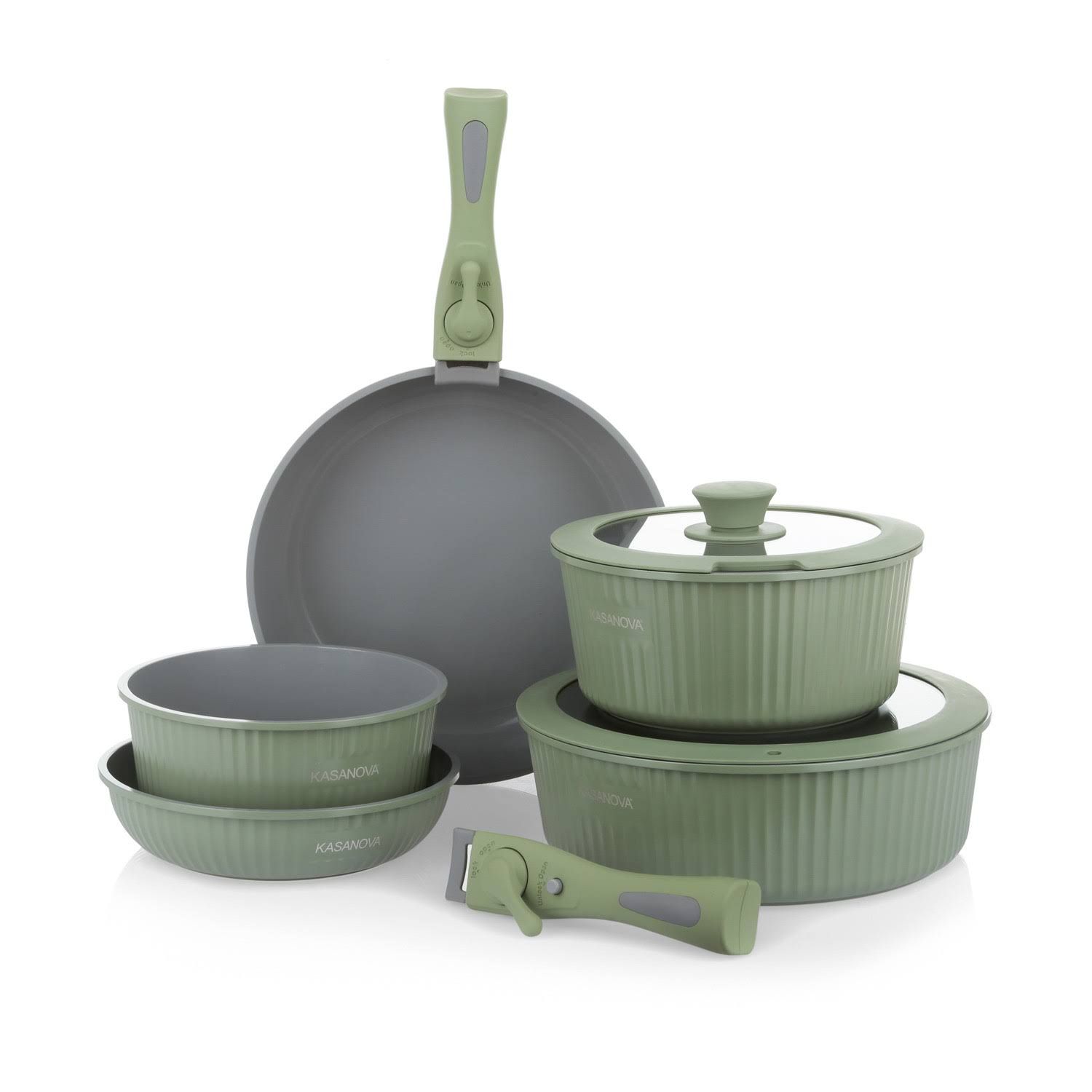 Kasanova Eaziclip Padella + Pentola