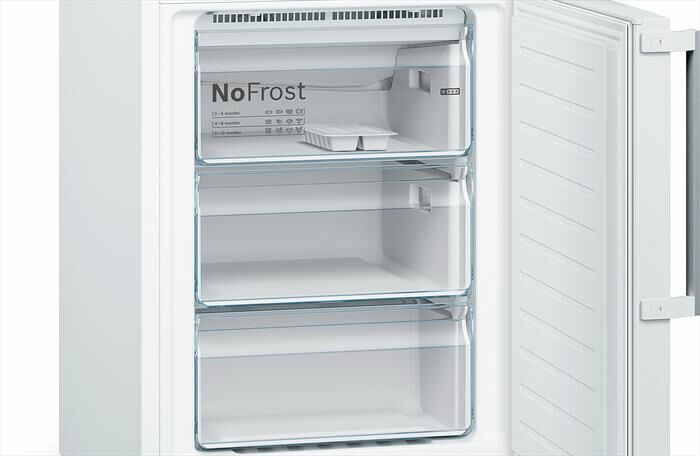 BOSCH - Frigorifero Combinato KGN39VWEQ Classe E 203x60 cm-Bianco
