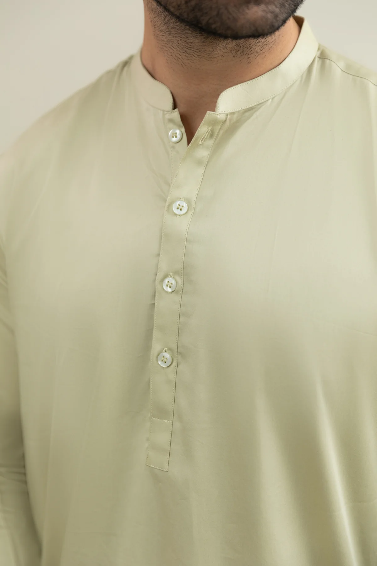 Band Collar Suit - SMS238425