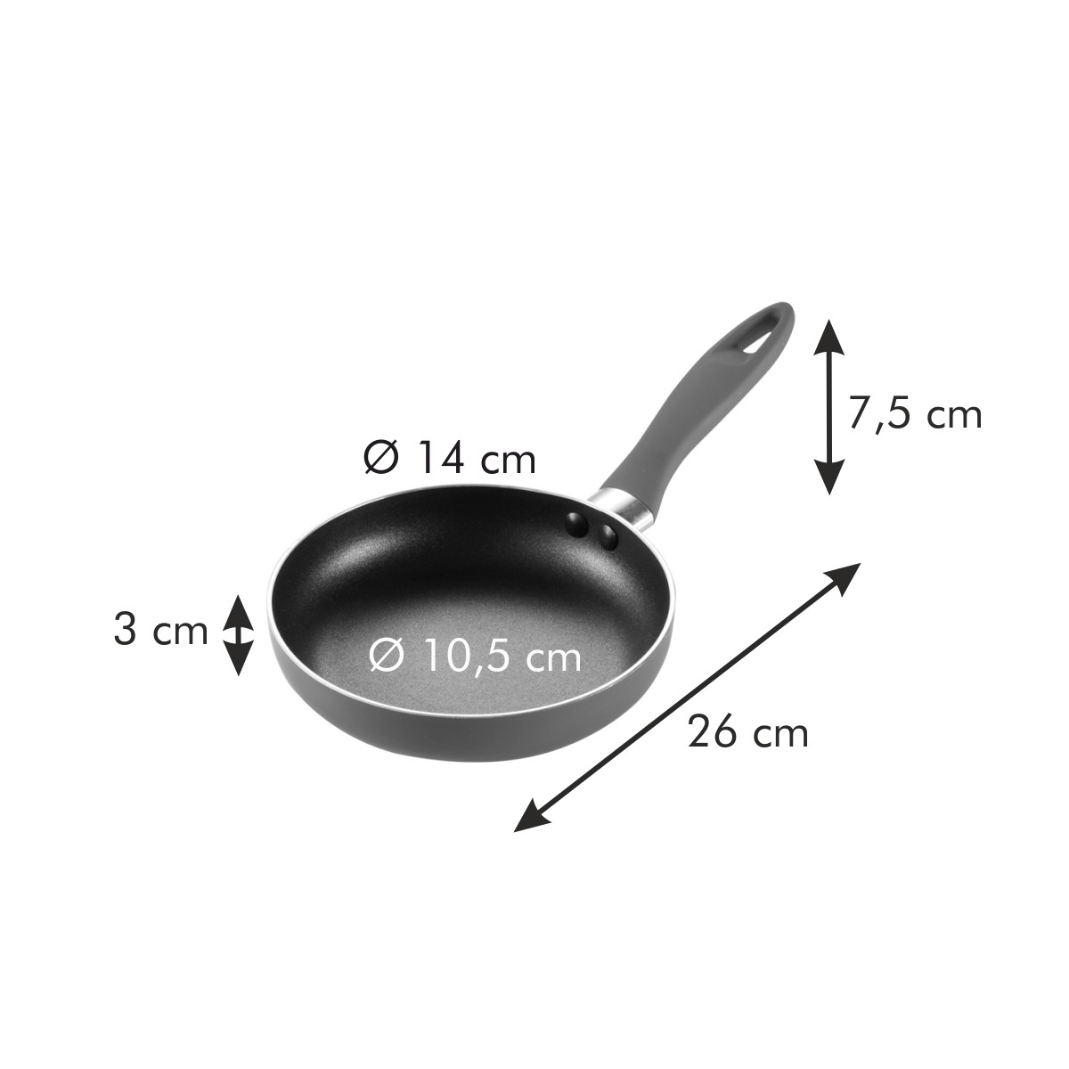 Pánev PRESTO MINI ø 14 cm