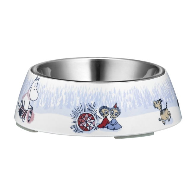 Moomin for Pets Winter bowl matskål til hund