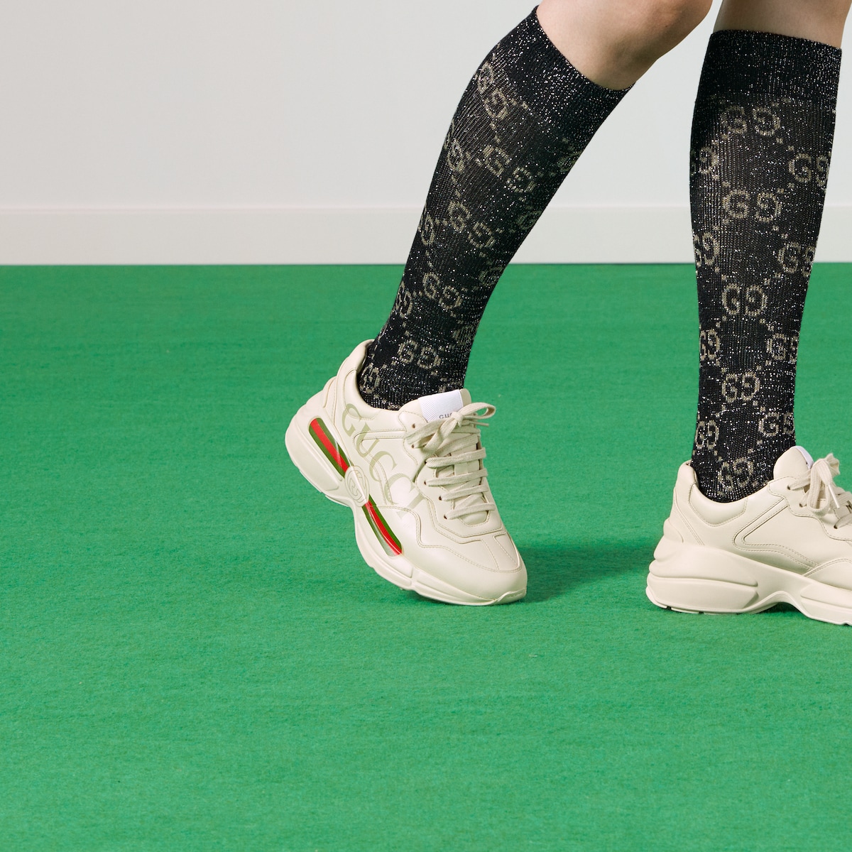 Womens Rhyton sneaker with logo