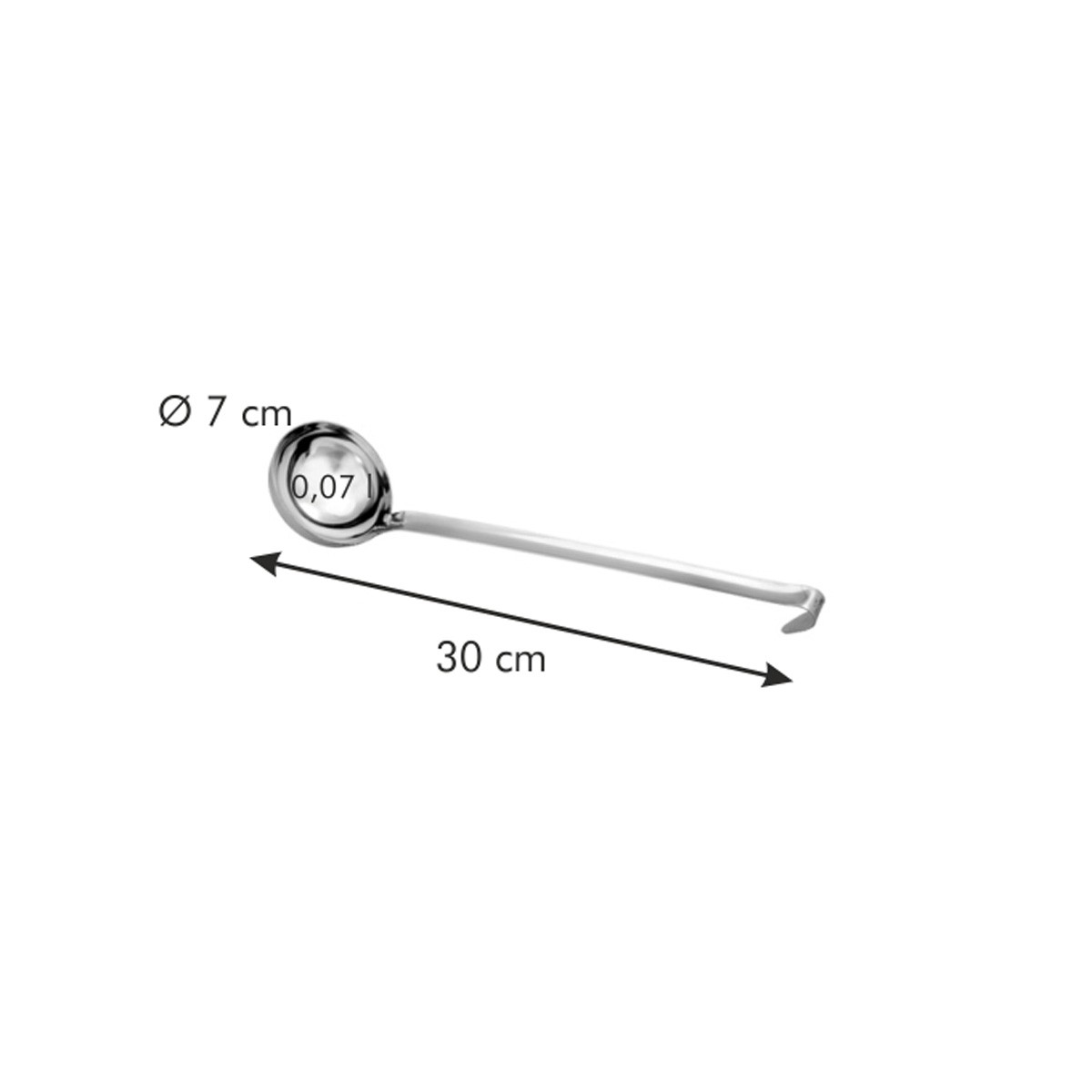 Naběračka GrandCHEF ø 7 cm, 0,07 l