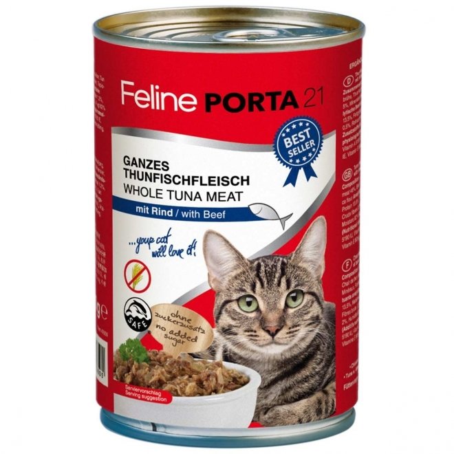 Feline Porta 21 tunfisk & biff