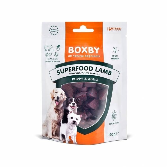 Boxby Superfood Lam, Rødbeter & Brennesle 120 g