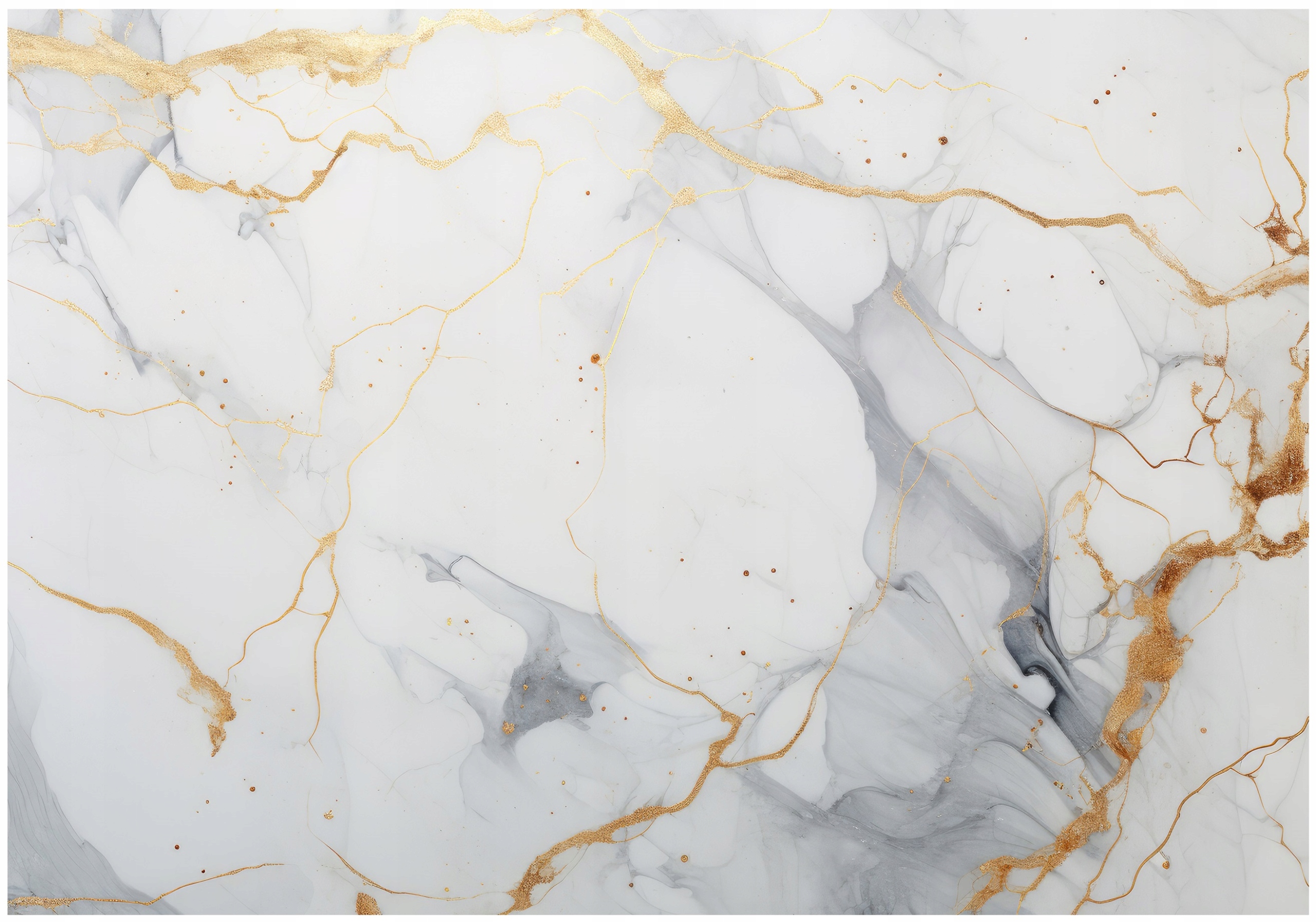 Wall mural marble gold white gray stone bedroom living room wallpaper
