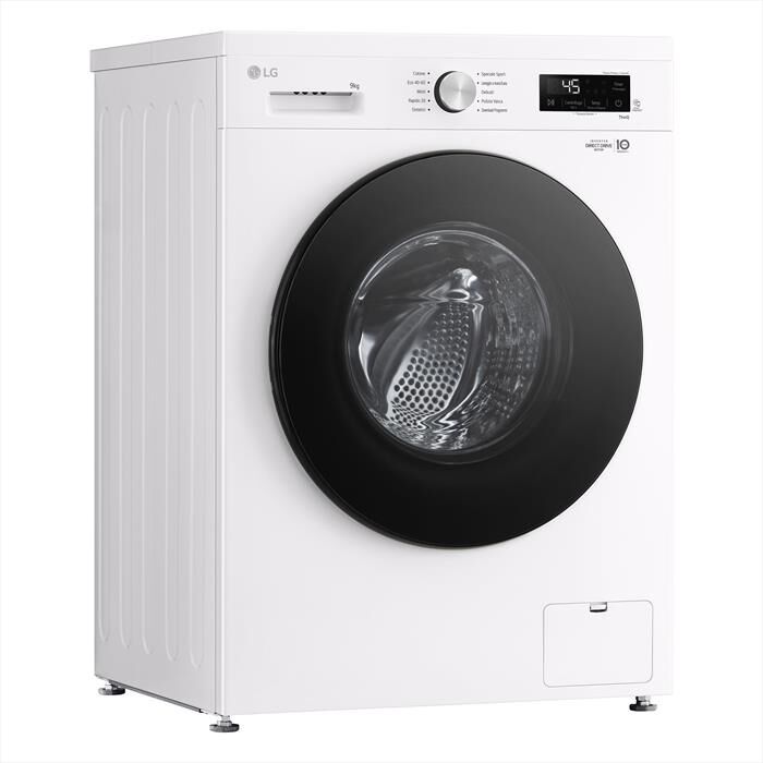 LG - Lavatrice AI DD F4NX1009NWB SERIE X1 9kg Classe A-Ivory White
