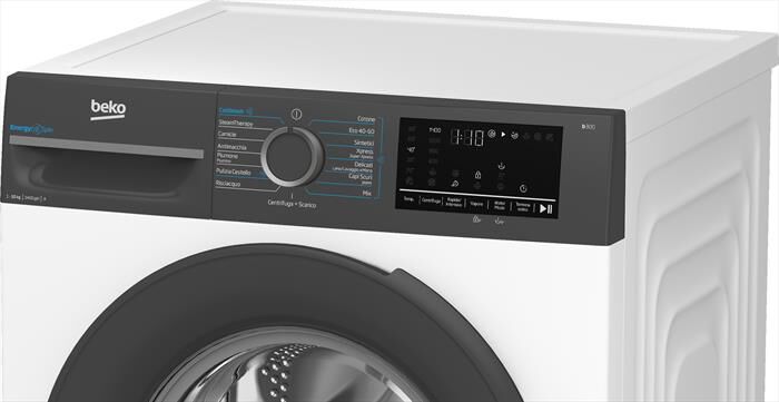 BEKO - Lavatrice BMWEU10147DA 10Kg Classe A-Antracite, Bianco