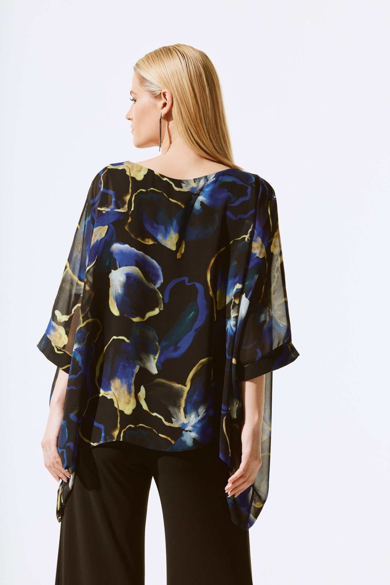 Floral Chiffon Layered Top