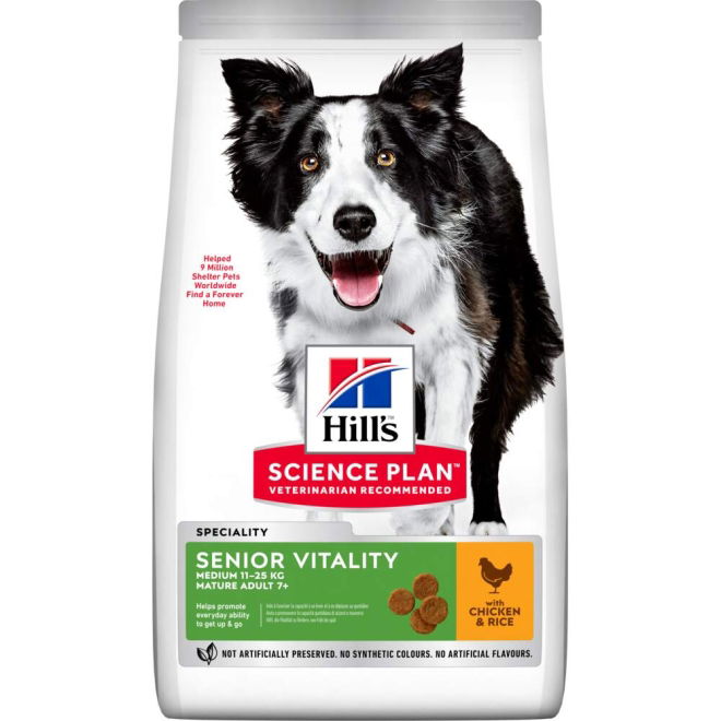 Hills Science Plan Dog Youthful Vitality Medium