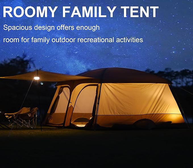 Easy Install Waterproof Outdoor Tent for Camping Hiking
