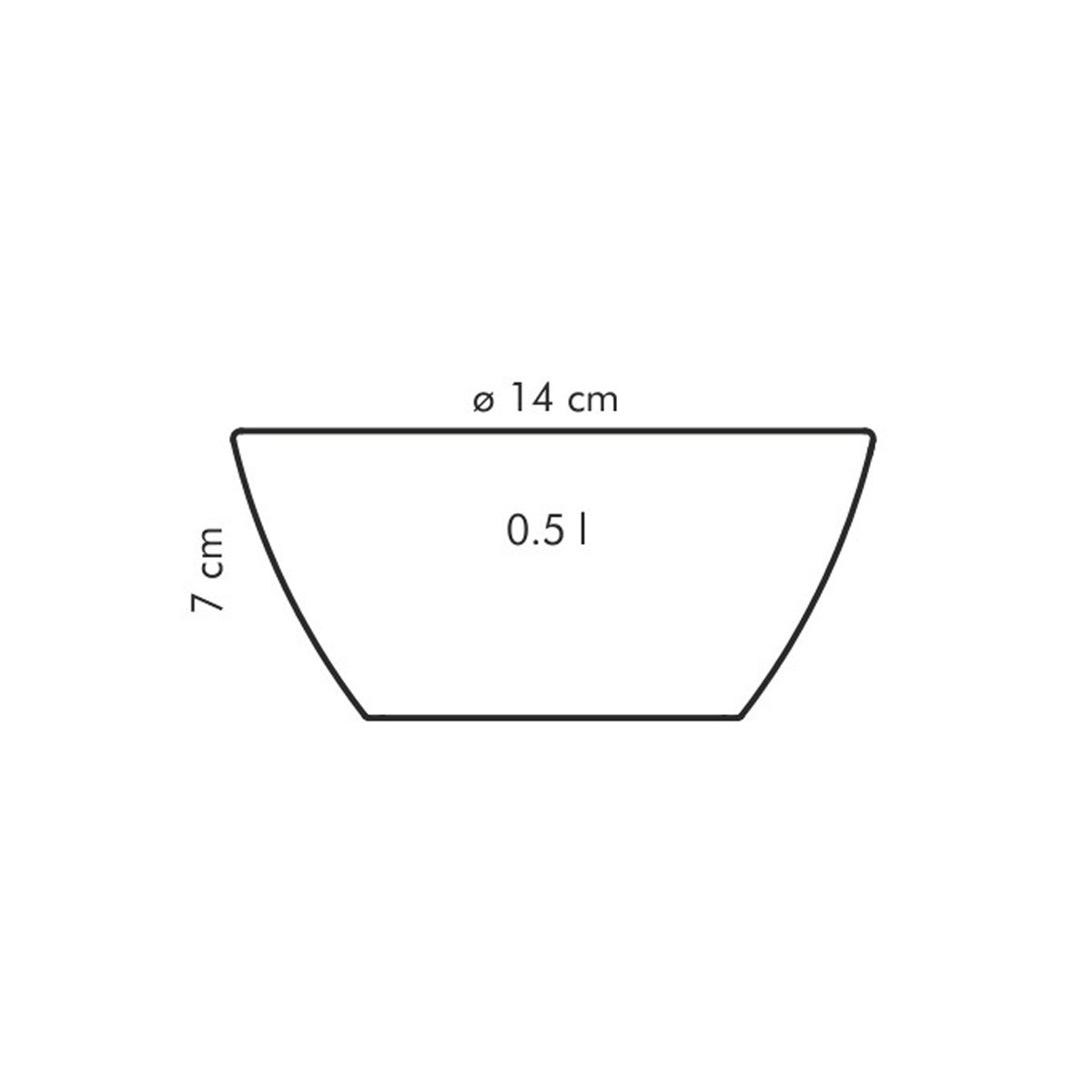 Miska CREMA ø 14 cm