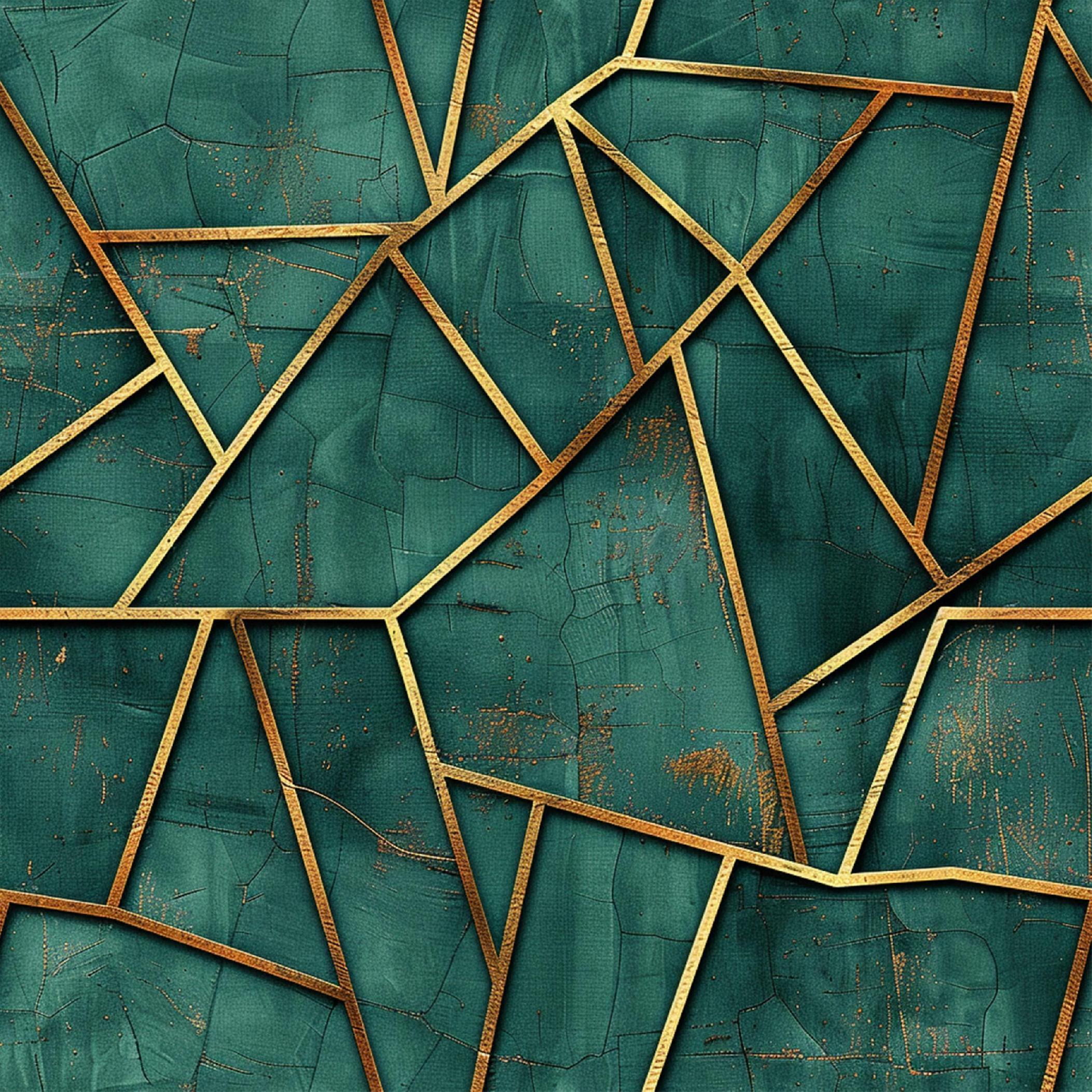 Geometric 3D Soho wallpaper on non-woven fabric for bedroom and living room walls, roll