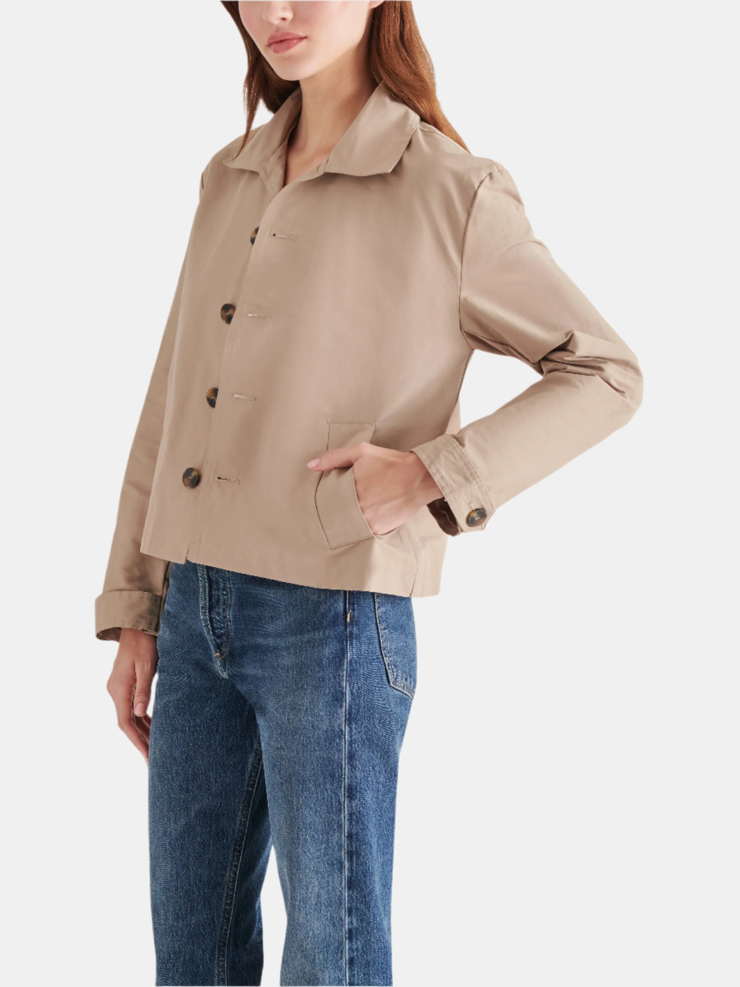 TRENCH JACKET KHAKI