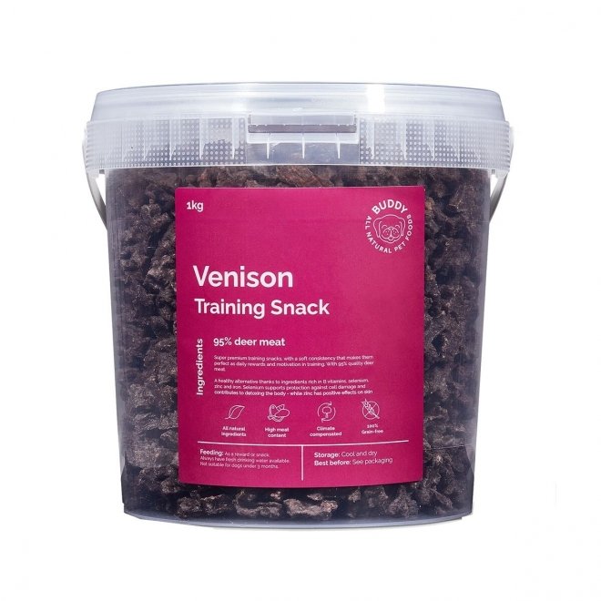 Buddy Training Snacks Venison 1kg