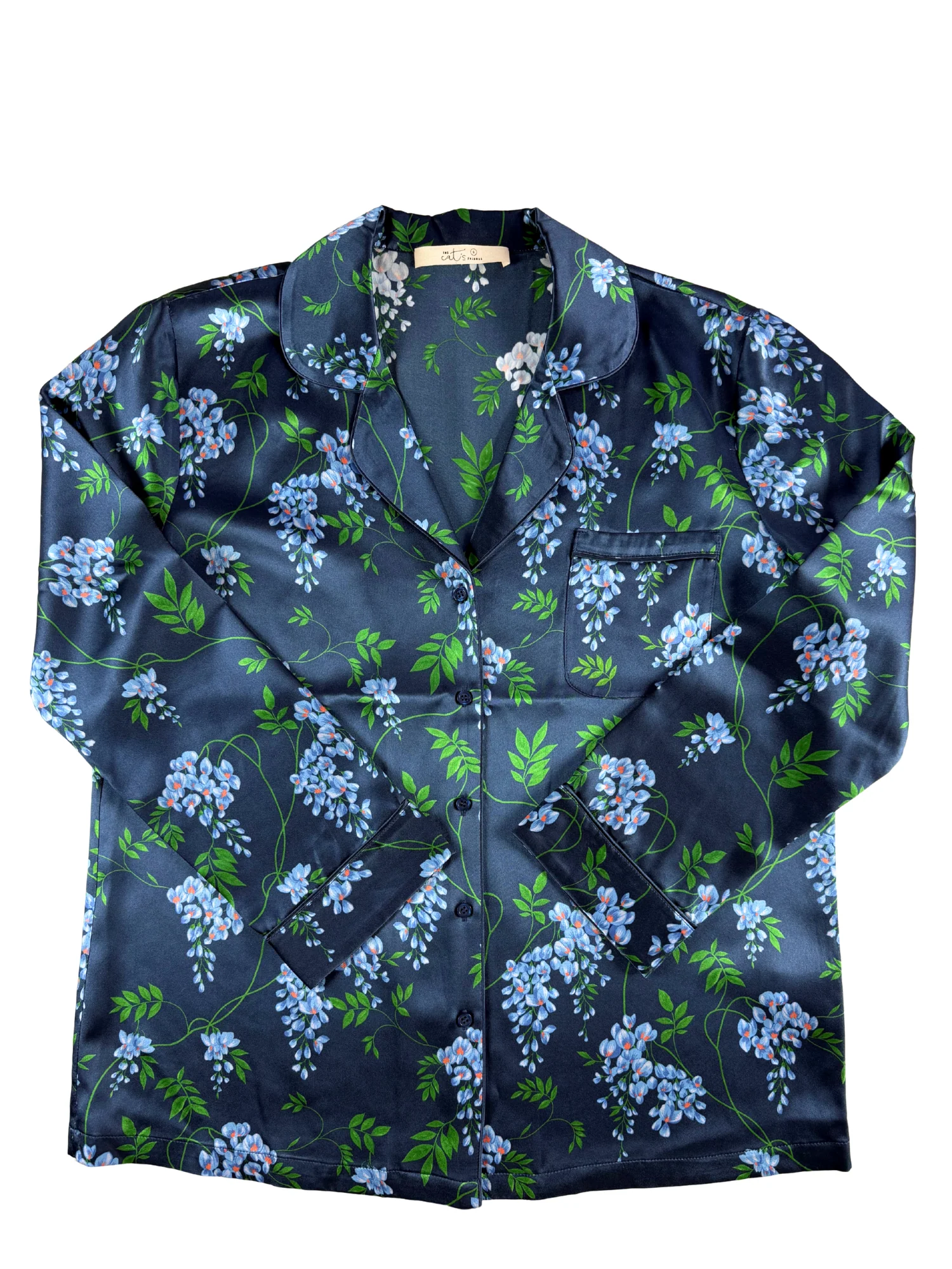 The Cat's Pajamas Cascadia Silk Pajamas