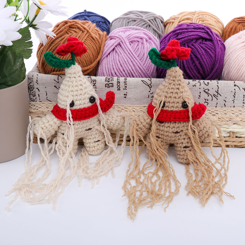 Creative doll hand-woven wool pendant