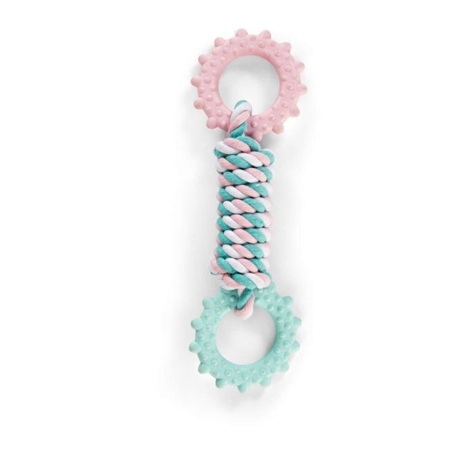 Little&Bigger Puppy Basics Tau med Tyggeringer
