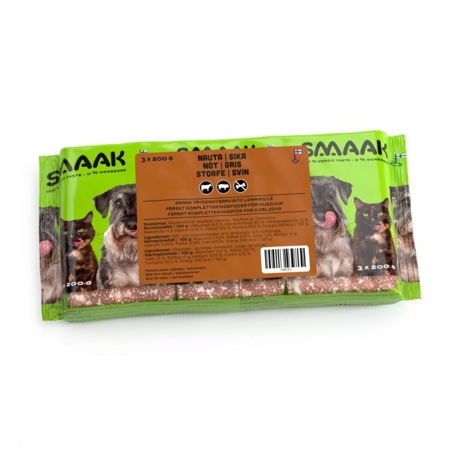 SMAAK Raw Beef&Pork minced meat