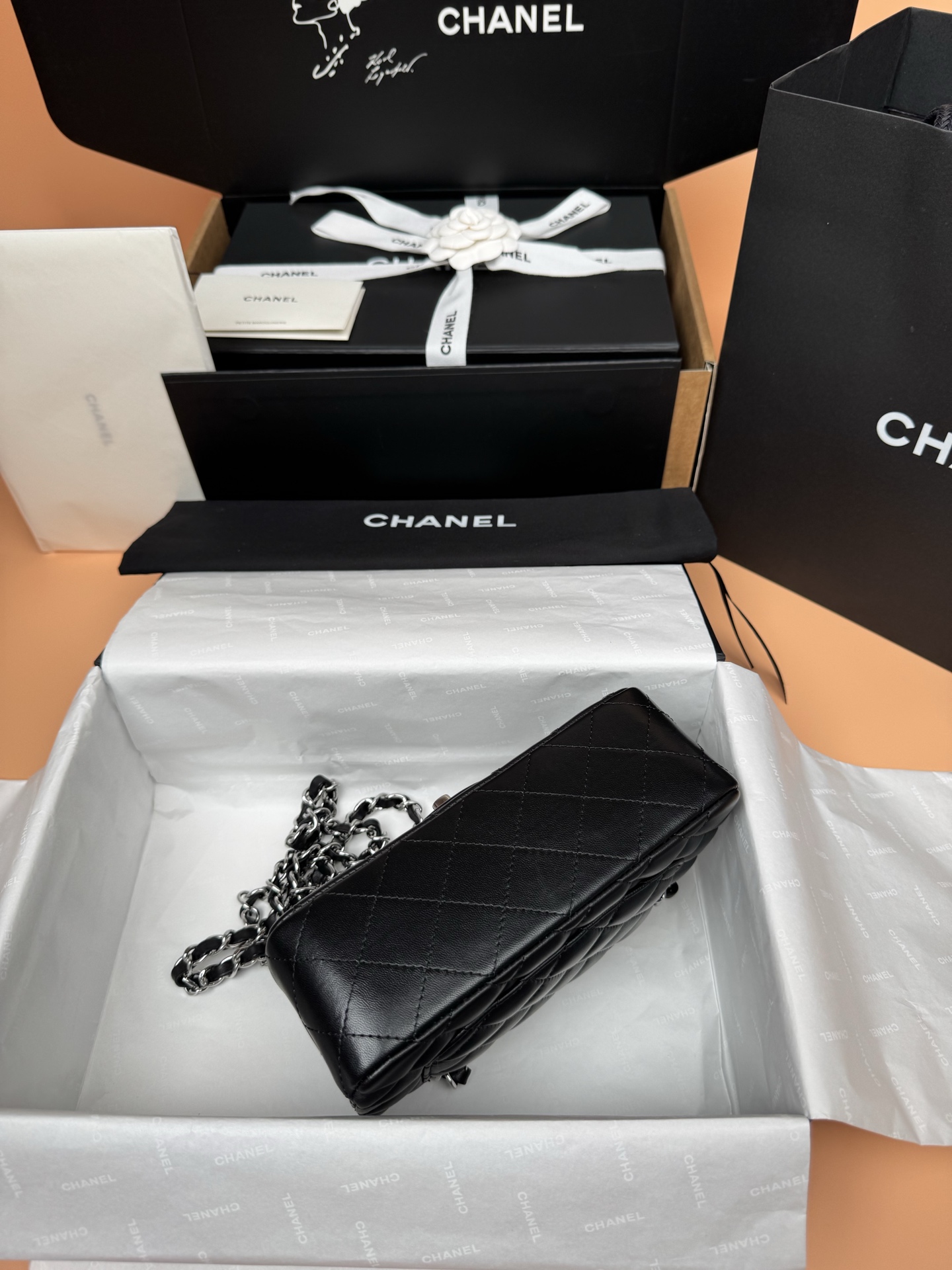 Classic Flap Mini（Silver LOGO） - Mocuir