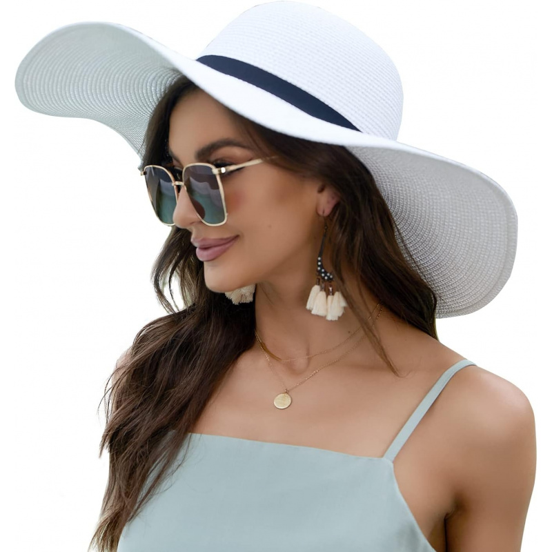 Women Wide Brim Sun Hat