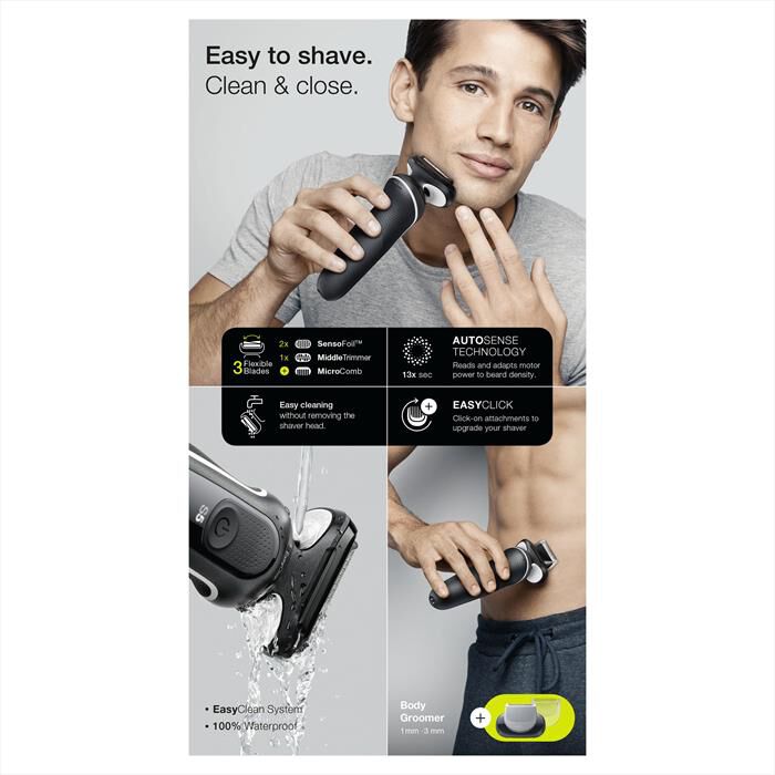 BRAUN - Rasoio SERIES 5 51-W1600S-BIANCO