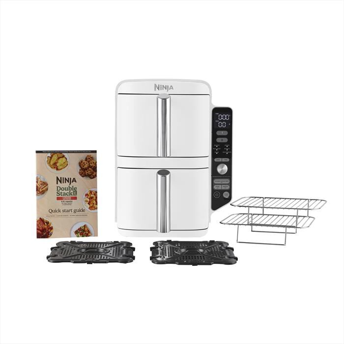 NINJA - FRIGGITRICE ARIA DOUBLESTACK 9,5 L SL400EUWH-Bianco