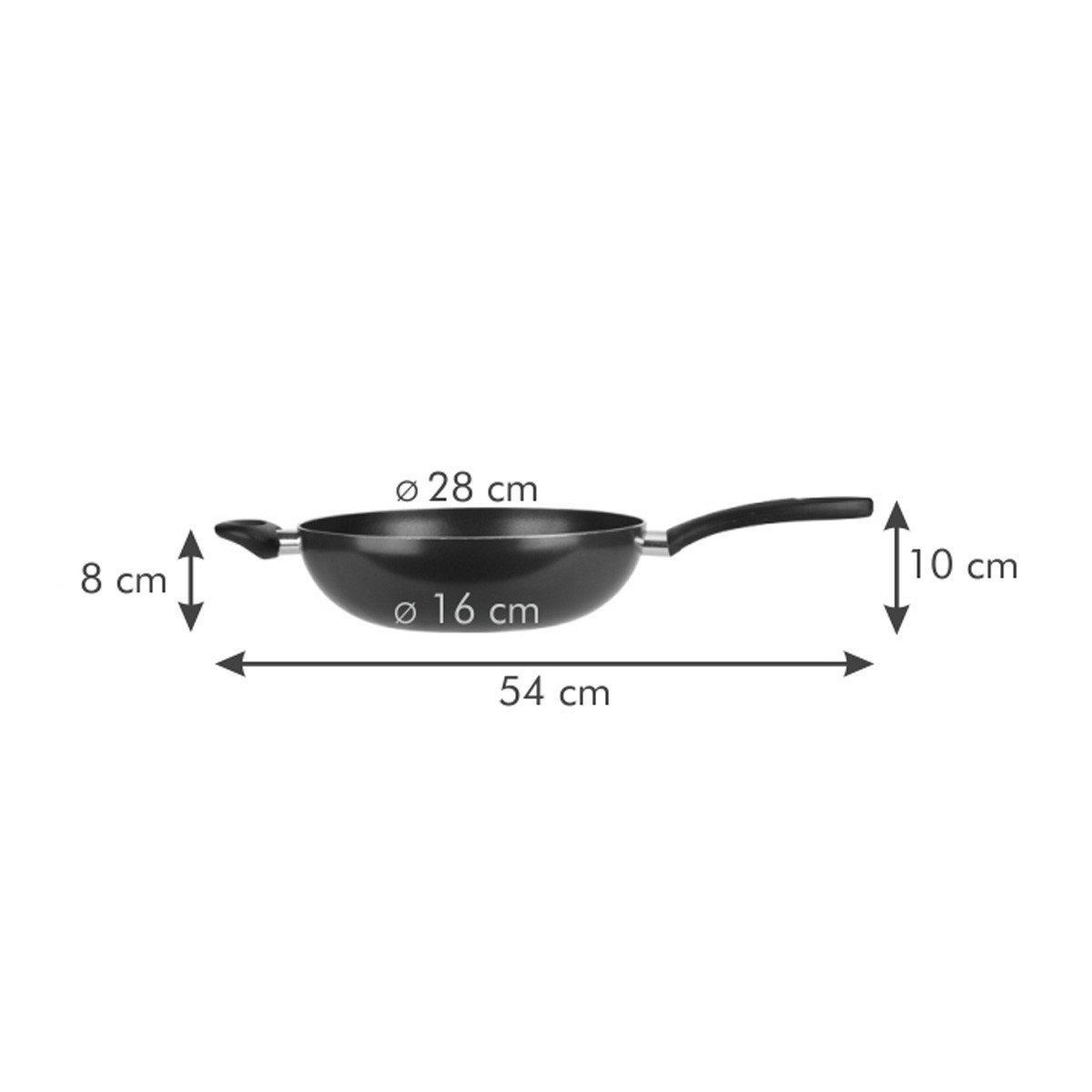 Wok PRESTO ø 28 cm