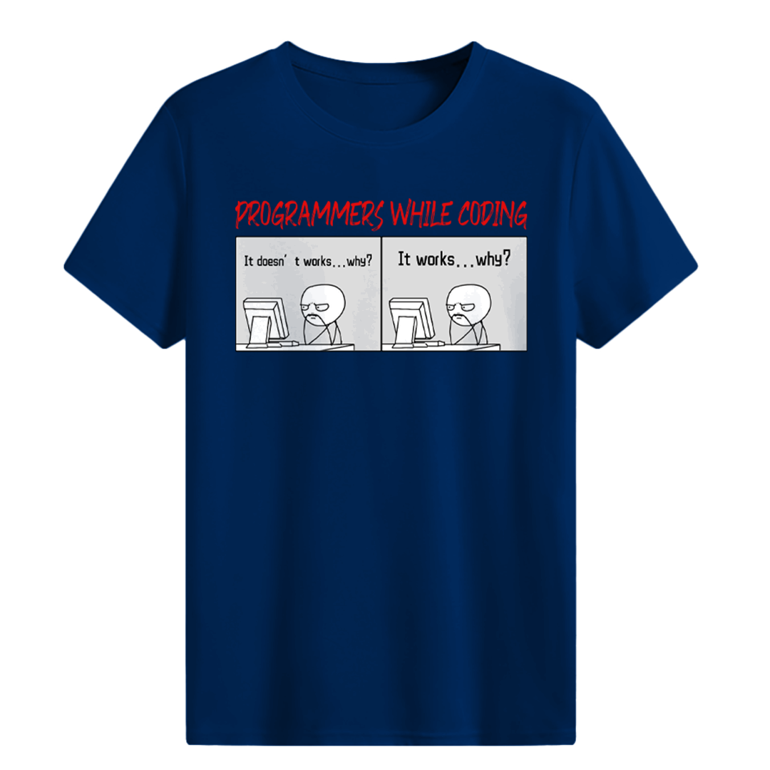 Programmers While Coding T-shirt