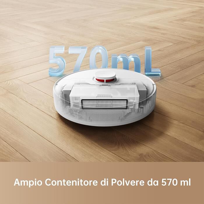 DREAME - Aspirapolvere robot F9 Pro VM Combo + 1 side brush-Bianco