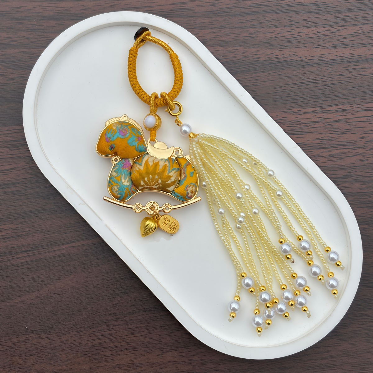 Chinese style embroidery gourd pendant decoration