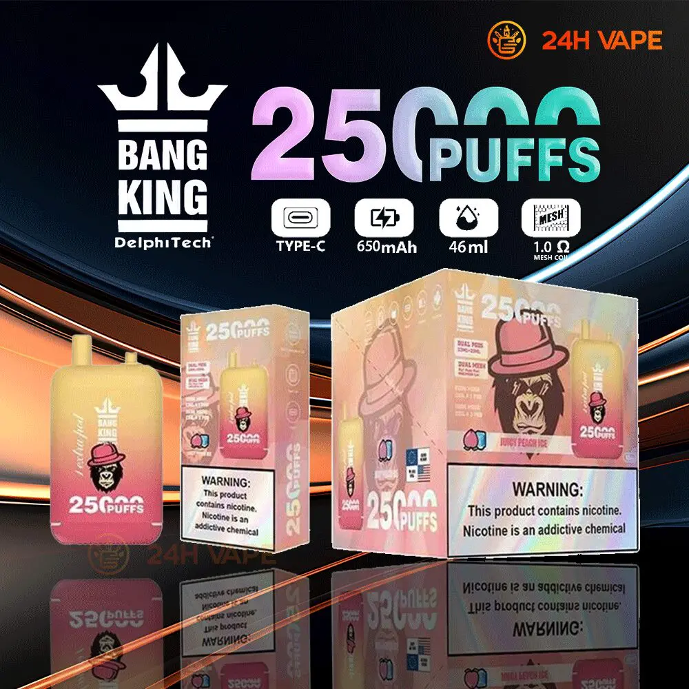 Bang King 25000 Puffs Disposable Vape Pod(3 pieces)