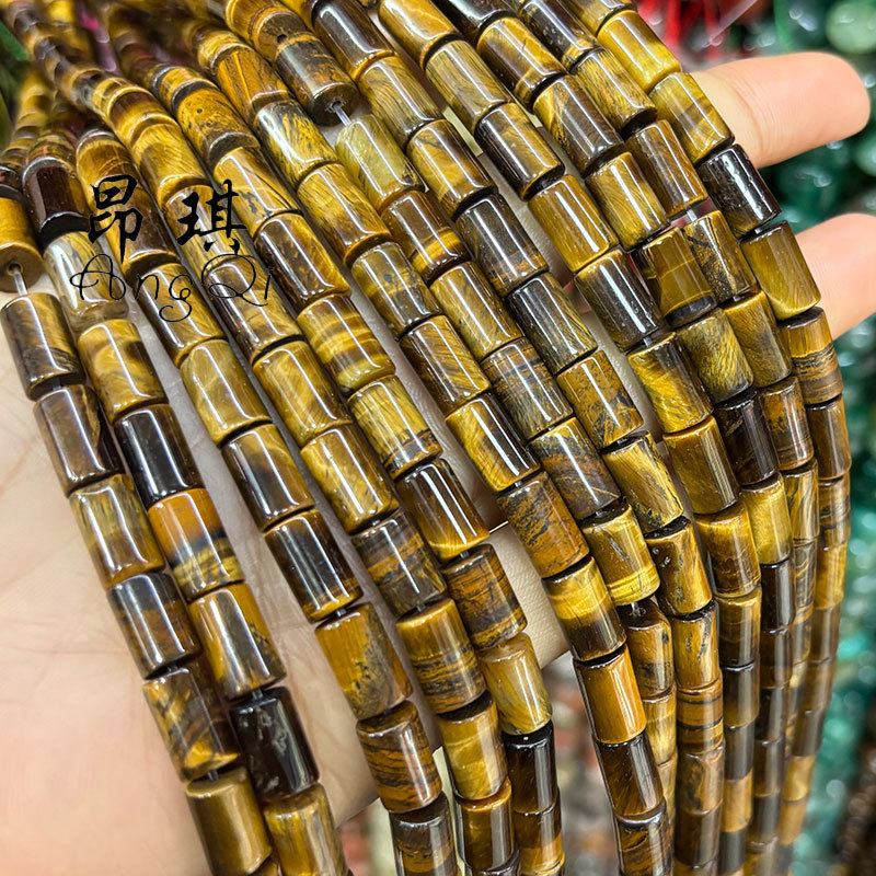 Cylindrical loose bead round tube bead jewelry accessories bracelet