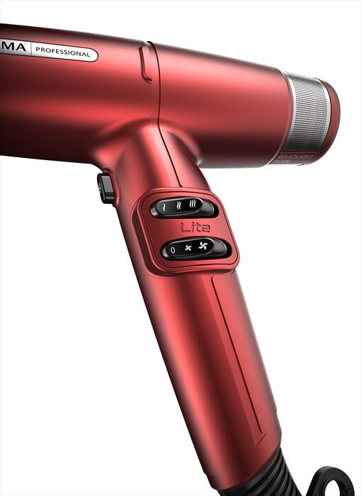 GAMA - Asciugacapelli IQ LITE-Rosso