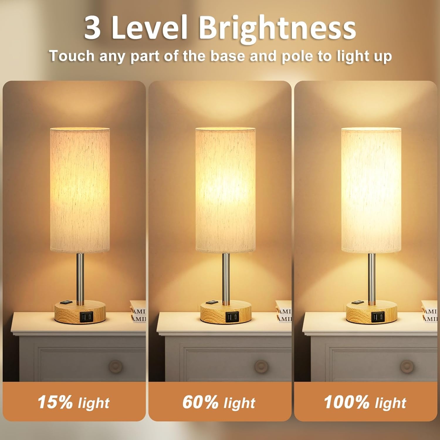 Small Touch Table Lamps