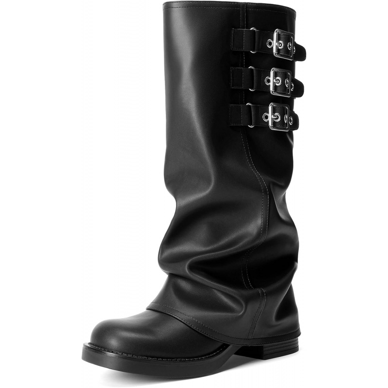 Women's Platform Mary Janes Chunky Heel