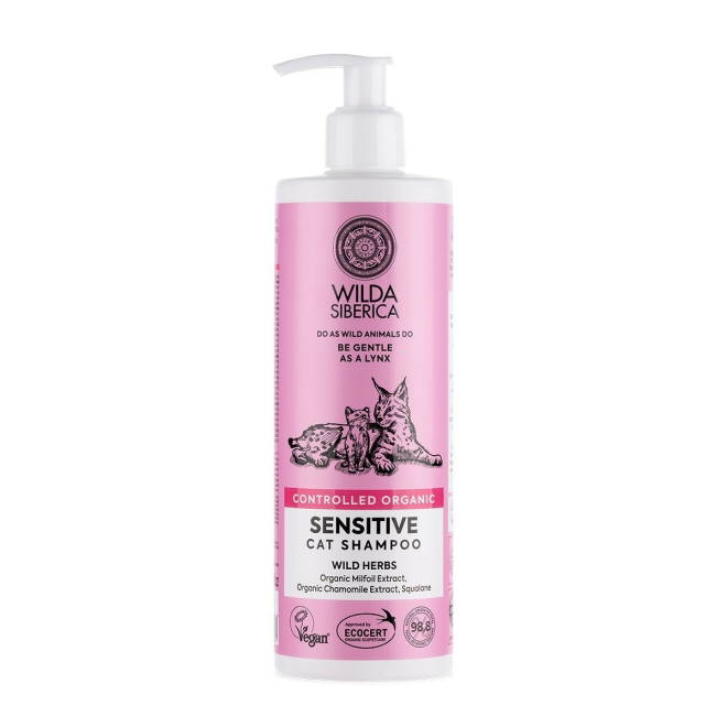 Wilda Siberica Sensitive Cat sjampo 400 ml
