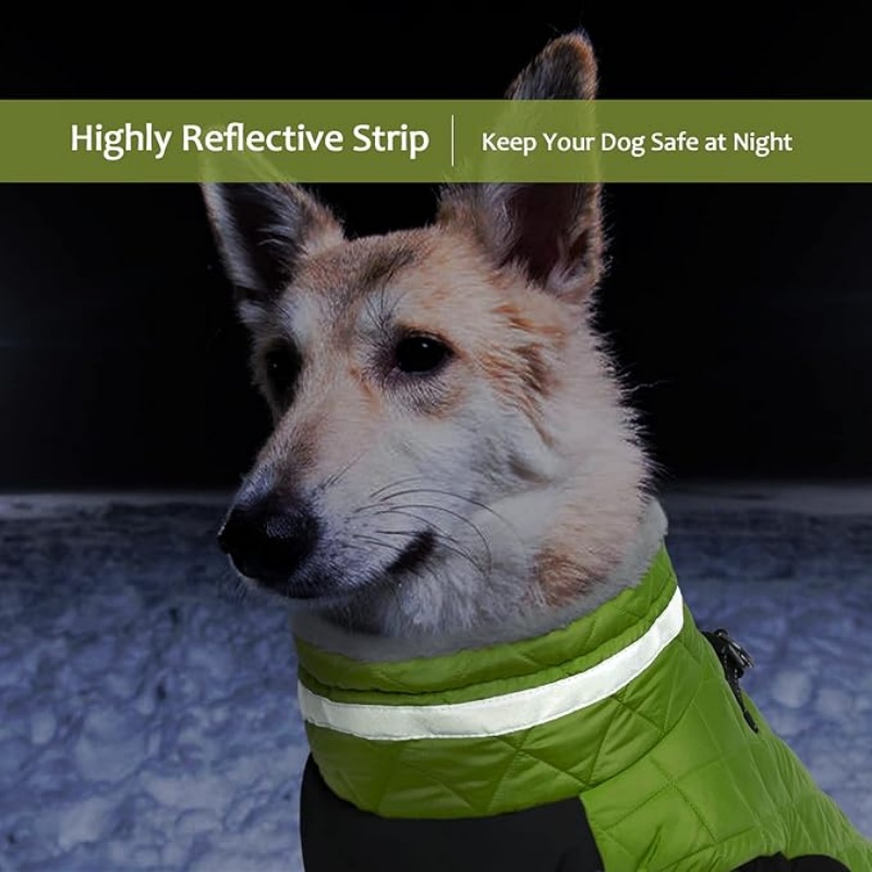 FURATTIRE Warm Dog Winter Coat Dog