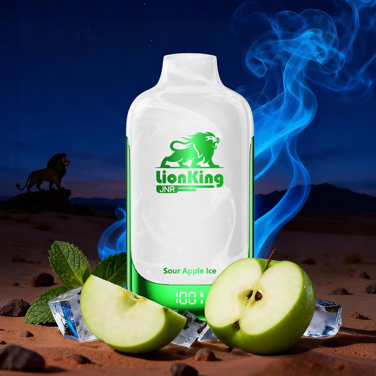 Sour Apple Ice - JNR Lion King 50000 Puff Disposable Vape - Geek Max Vape