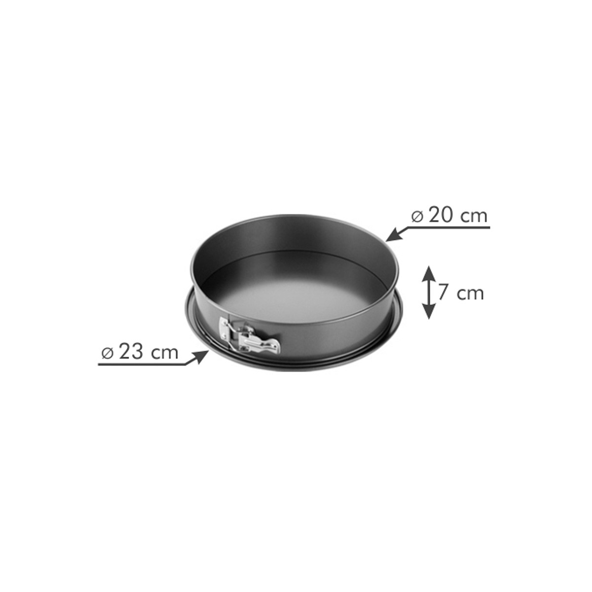 Forma na dort rozkládací DELÍCIA ø 20 cm, se širokým dnem