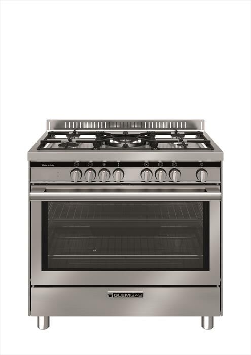 GLEM GAS - Cucina a gas ST965MI Classe A+-INOX