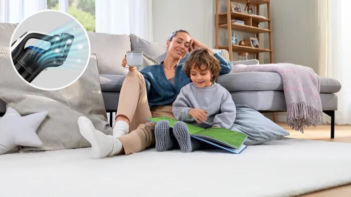 BOSCH - Aspirapolvere ricaricabile BCS1041WAC-Black,White