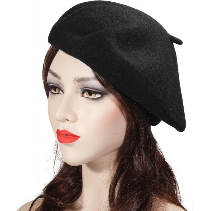 Wool French Beret Hat