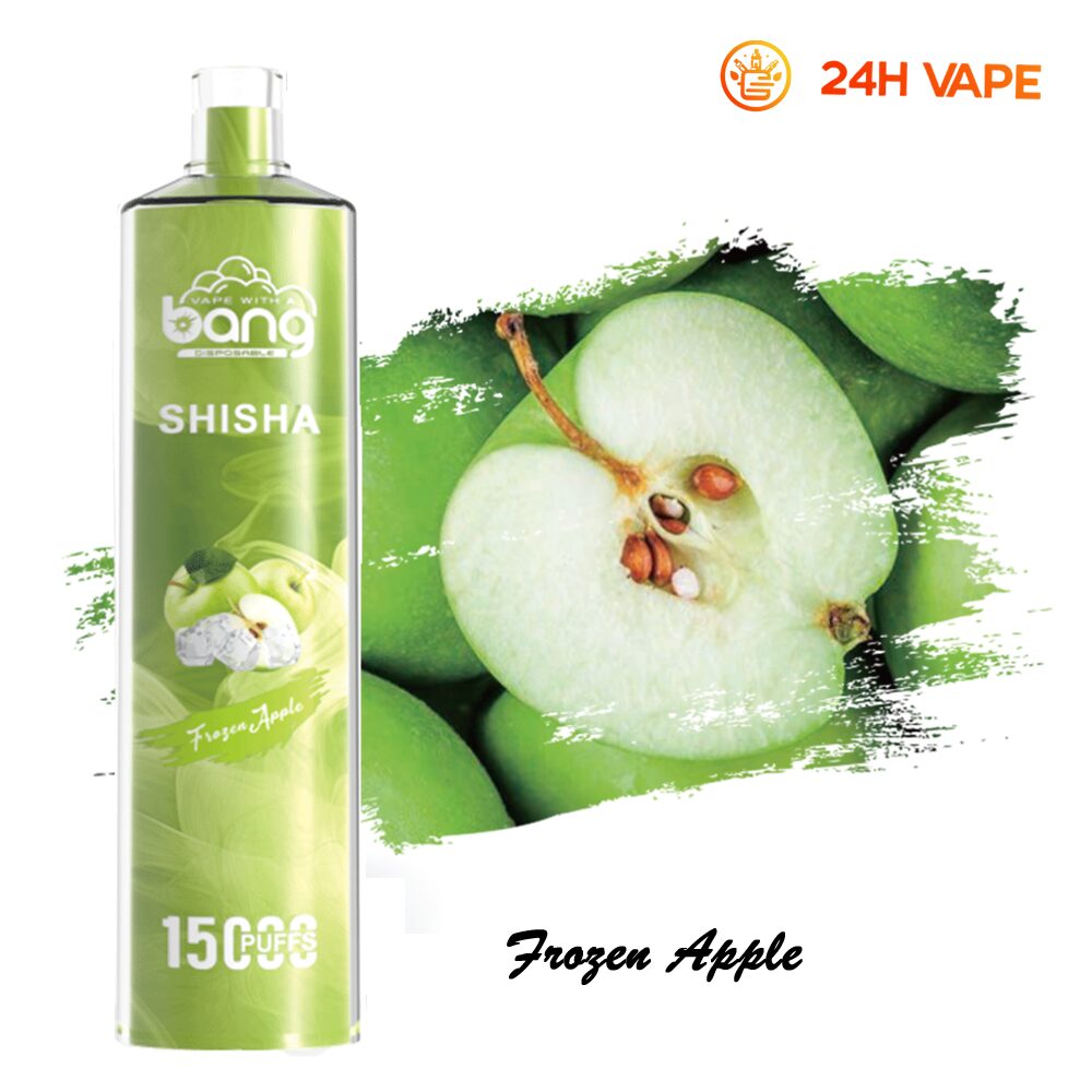 （3 pieces）Bang SHISHA 15000 Puffs Direct To Lung Disposable Electronic Cigarette New Vape Pen