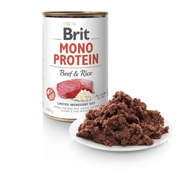 Brit Mono Protein Beef & Rice 400 g