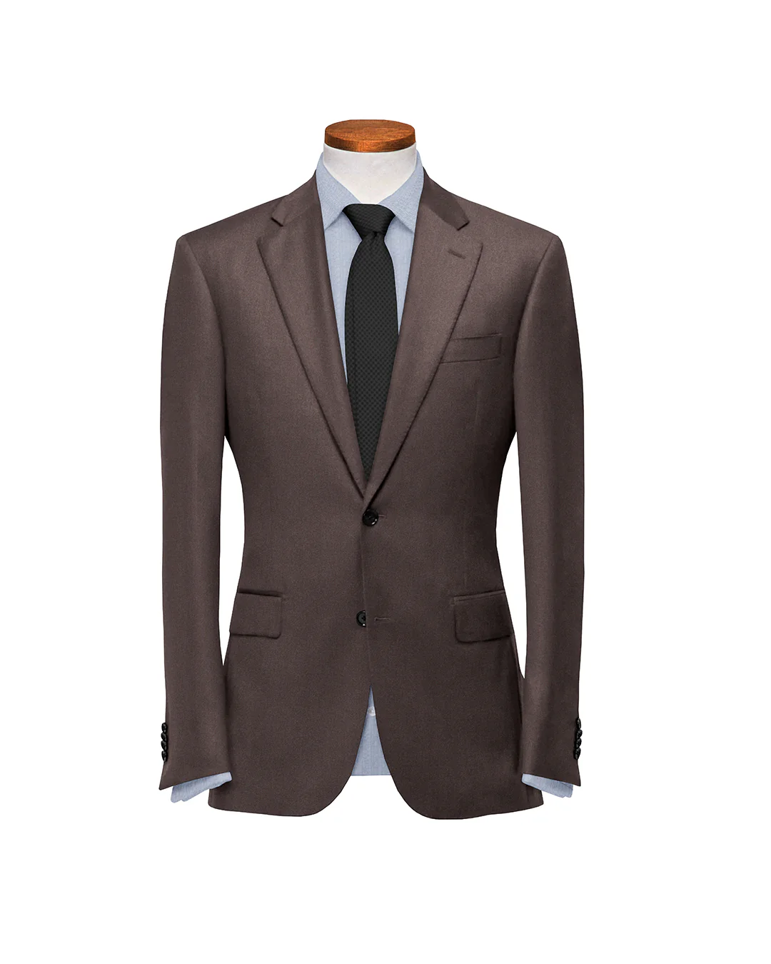Brown Flannel Suit