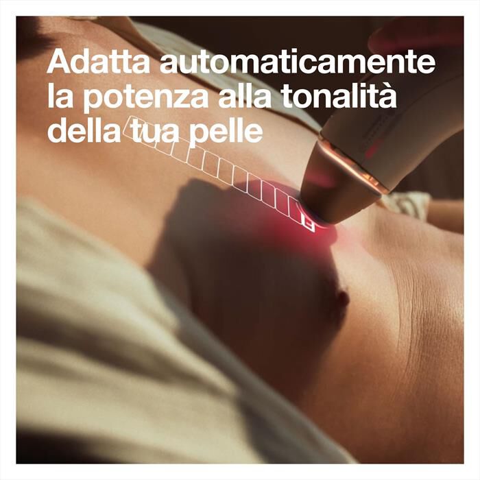 BRAUN - LUCE PULSATA PL5145-BIANCO/ARGENTO