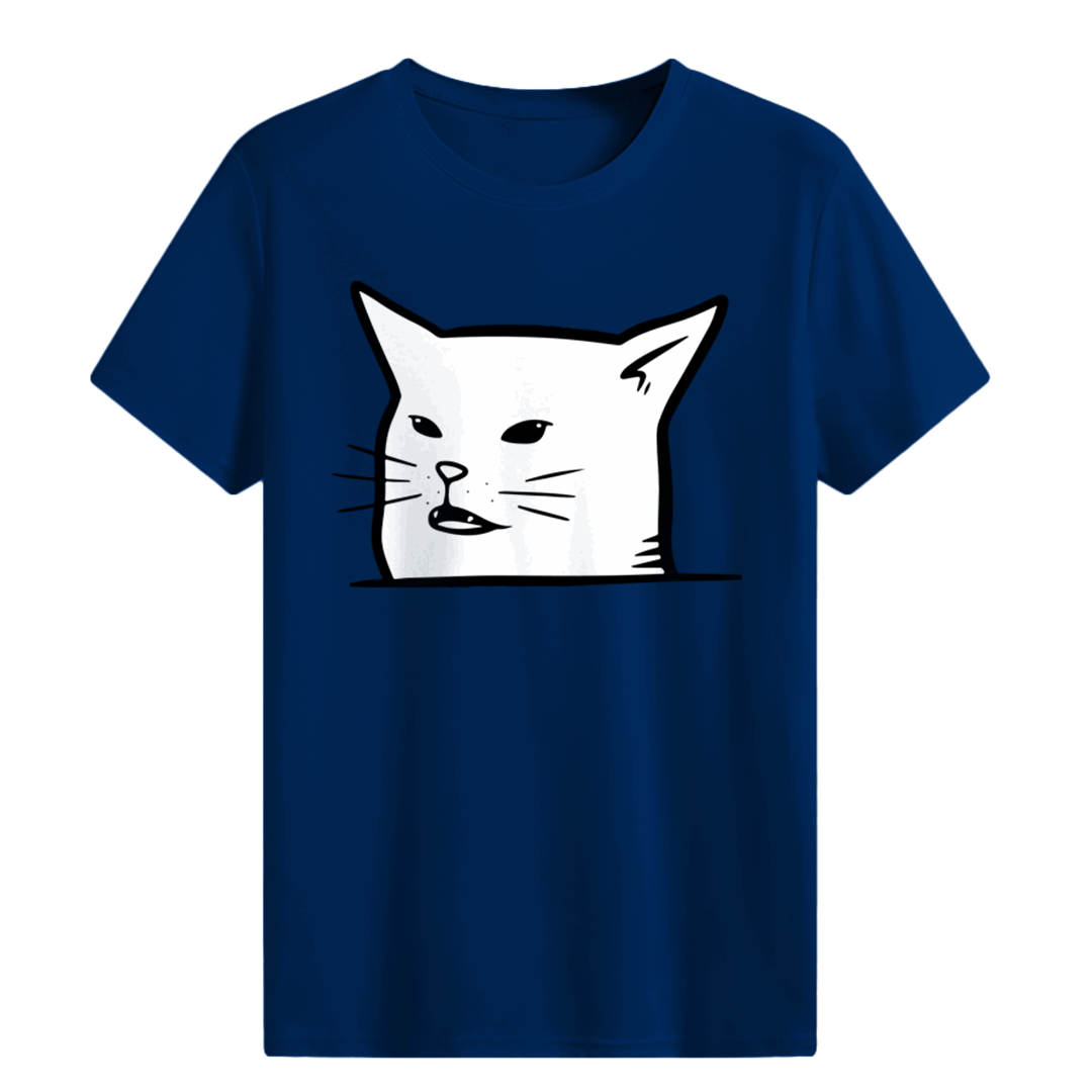 Woman Yelling At Cat T-shirt