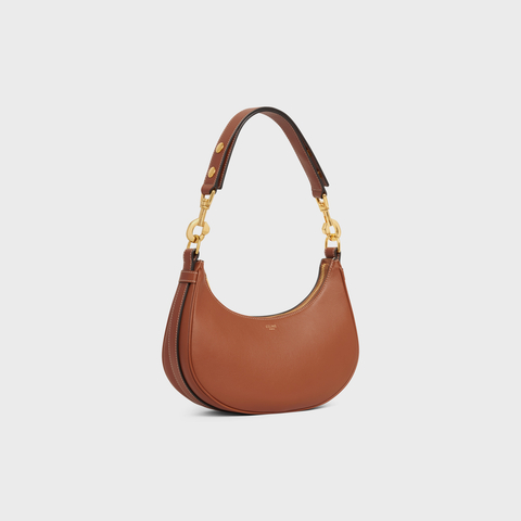 MEDIUM AVA STRAP BAG IN SMOOTH CALFSKIN TAN