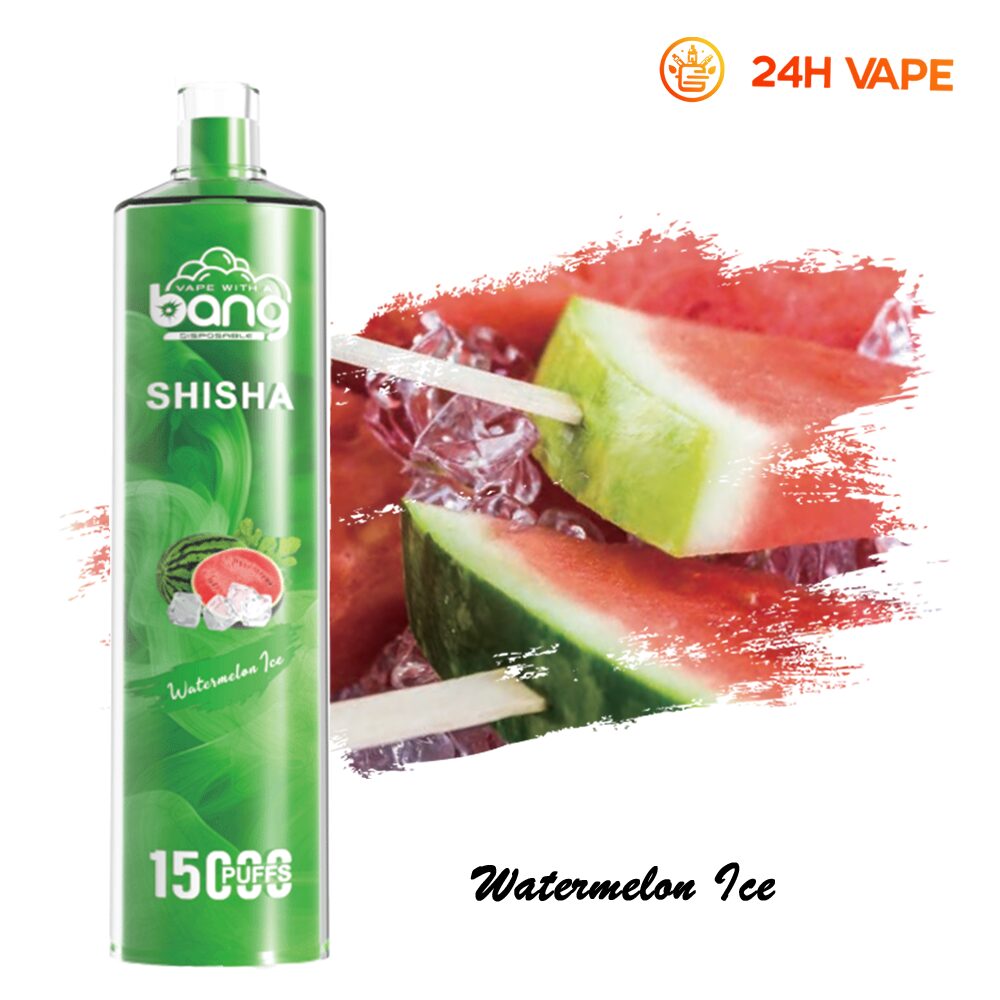 （3 pieces）Bang SHISHA 15000 Puffs Direct To Lung Disposable Electronic Cigarette New Vape Pen